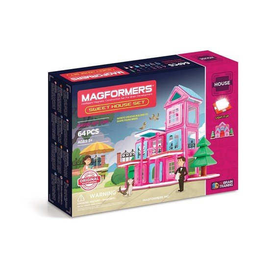 Magformers, House - Sweet House 64-delar