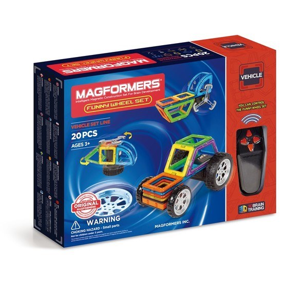 Magformers, Vehicle -Funny Wheel 20-delar