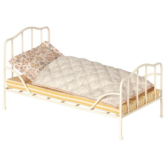 Maileg, Vintage bed, Mini - Off white
