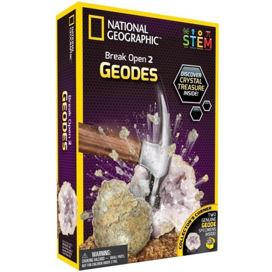 National Geographic, Break Open 2 Real Geodes