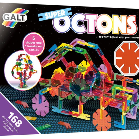 Galt Toys, Super Octons, Construction Toy, Ages 4 Years Plus - Giochi E Prodotti Per L'Et&agrave; Evolutiva