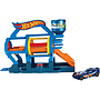 Hot Wheels, Fold out Playset - Turbo Jet Car Wash