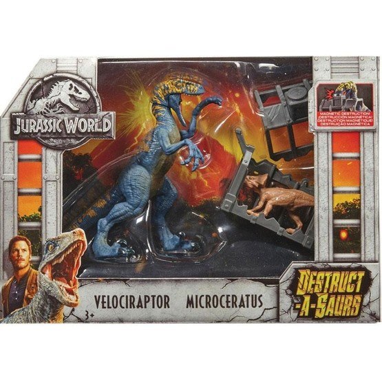 Jurassic World, Destructasaurs - Velociraptor & Microceratus