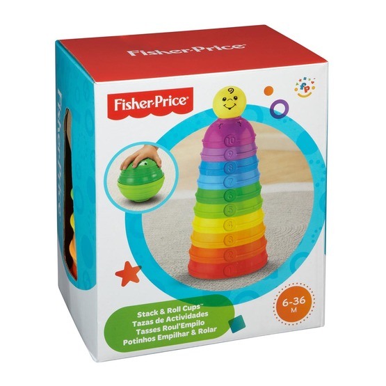 Fisher Price, Stack & Roll Cups