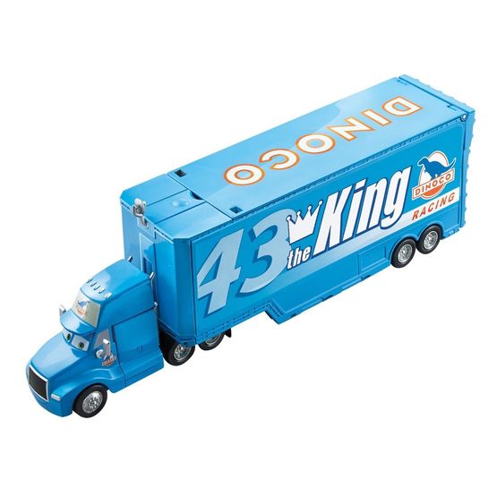 Disney Cars, Dinoco Drop & Jump Gray Truck