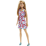Barbie, Brand Entry Docka Vit klänning med blommor