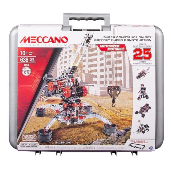 Meccano, 25 Models set - Väska 638-delar