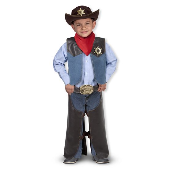 Melissa & Doug, Cowboy Utklädnad, 3-5 år
