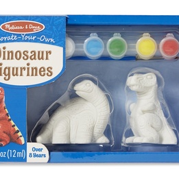 Melissa & Doug, Dekorera dina egna dinosaurier, 2 st