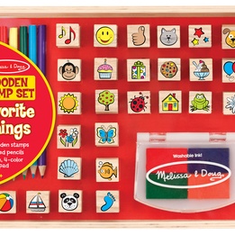Melissa & Doug, Stämpelset, Favoriter