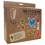 Recycle me, Toalettrullar 1, 4 st återvinningspyssel