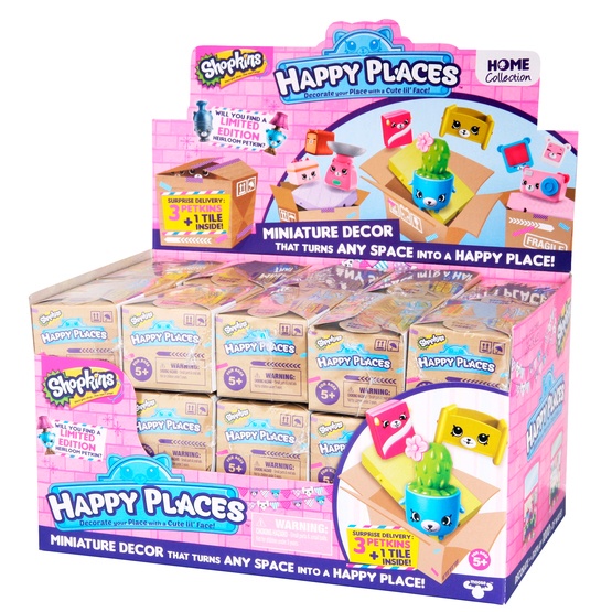 Happy Places, Shopkins S1 - Överraskning 3- pack