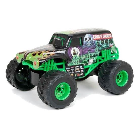 New Bright, Monster Jam, Grave Digger, 40 Mhz 1:24