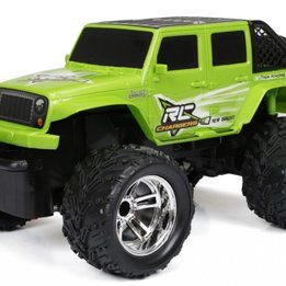 New Bright, 1:18 RC Chargers Jeep Grön
