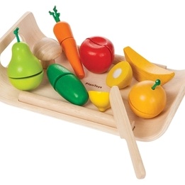PlanToys, Lekmat Frukt & Grönsaker