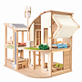 PlanToys, Möblerat Eko-dockhus