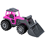 Plasto, Traktor med skopa - Rosa