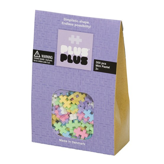 Plus-Plus Mini Pastel 3 in 1 Building Blocks (480 Pcs