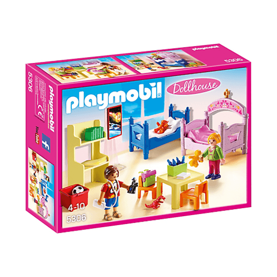 Playmobil Dollhouse, Färgglatt barnrum