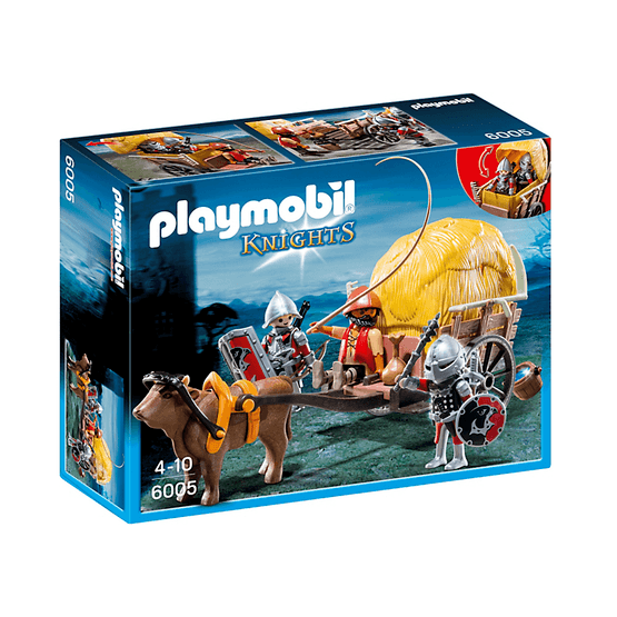 Playmobil Knights 6005, Falkriddare med kamouflerad vagn