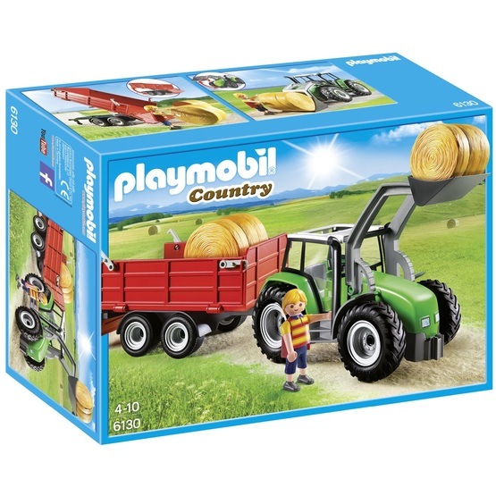 Playmobil Country, Stor traktor med släp