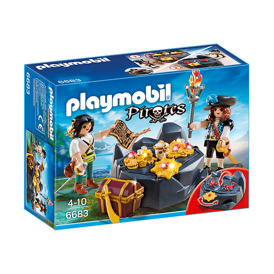 Playmobil Pirates, Skattgömställe med pirat