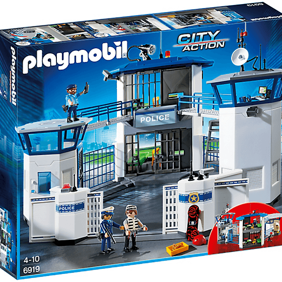 Playmobil City Action 6919, Polishuvudkontor med fängelse
