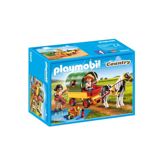 Playmobil Country 6948, Picknick med ponnyvagn