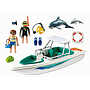Playmobil Family Fun 6981, Dyktur med snabb motorbåt