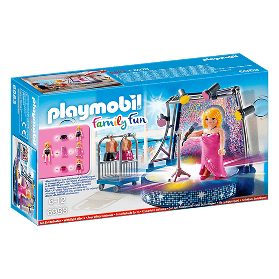 Playmobil, Family Fun - Sångare med Scen