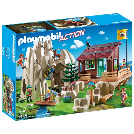 Playmobil Action 9126, Bergsklättrare med koja