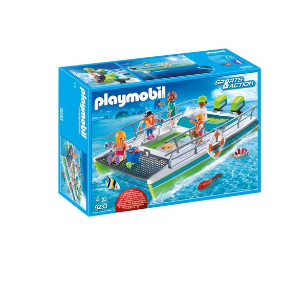 Playmobil, Sports & action - Glasbottenbåt med undervattenmotor