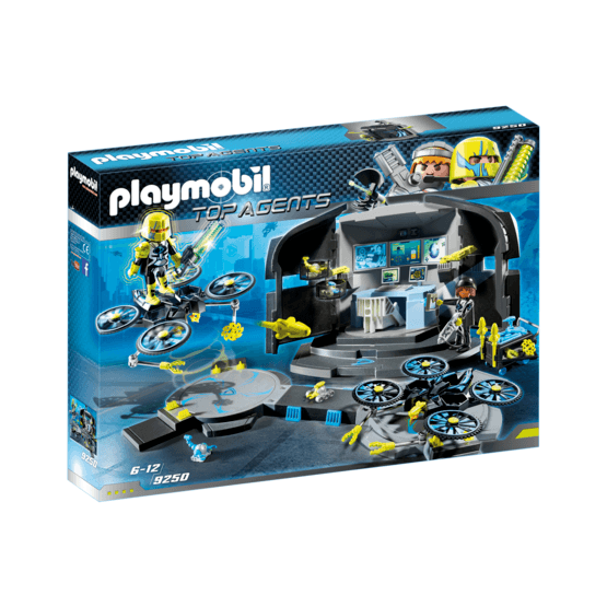 Playmobil Top Agents 9250, Dr. Drones kommandocentral