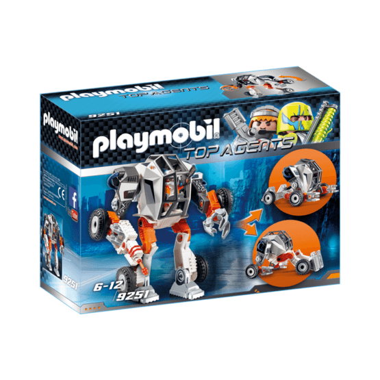 Playmobil Top Agents 9251, Agent T.E.C:s robot