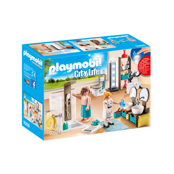 Playmobil City Life 9268, Badrum
