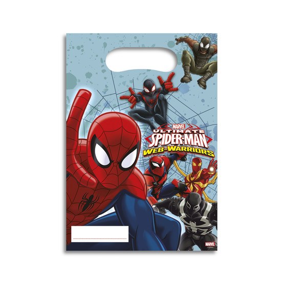 Spiderman Web Warriors, Kalaspåse 6 st
