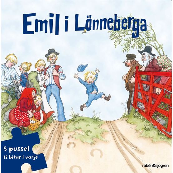 Emil i Lönneberga, Bok med 5 pussel