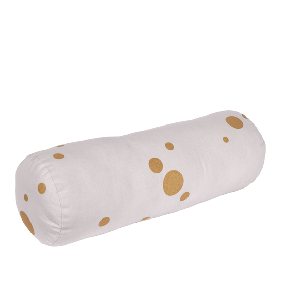 Roommate - Gold Dots Bulster Cushion