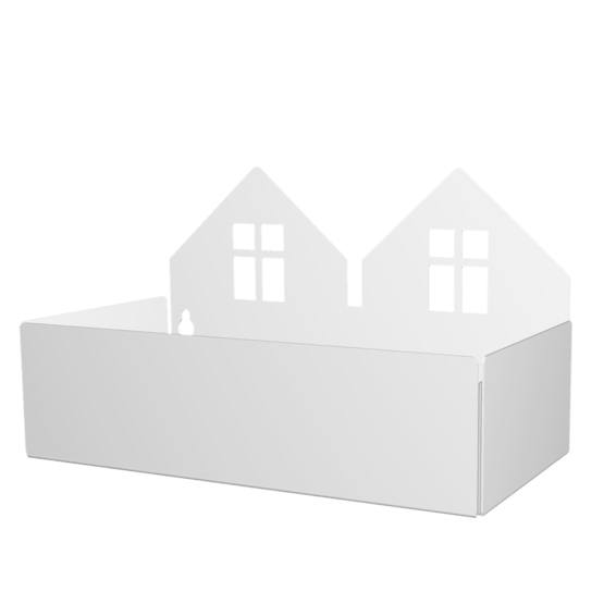 Roommate - Twin House Box - White