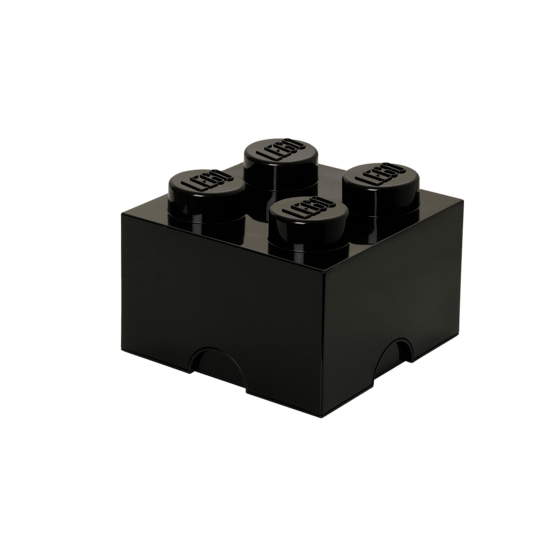 LEGO, Förvaringsbox 4, black