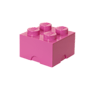 LEGO, Förvaringsbox 4, medium pink
