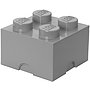 LEGO, Förvaringsbox 4, stone grey