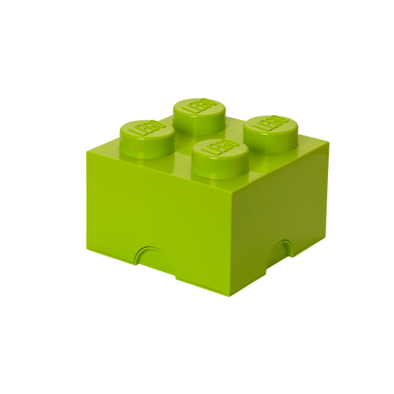LEGO, Förvaringsbox 4, yellowish green