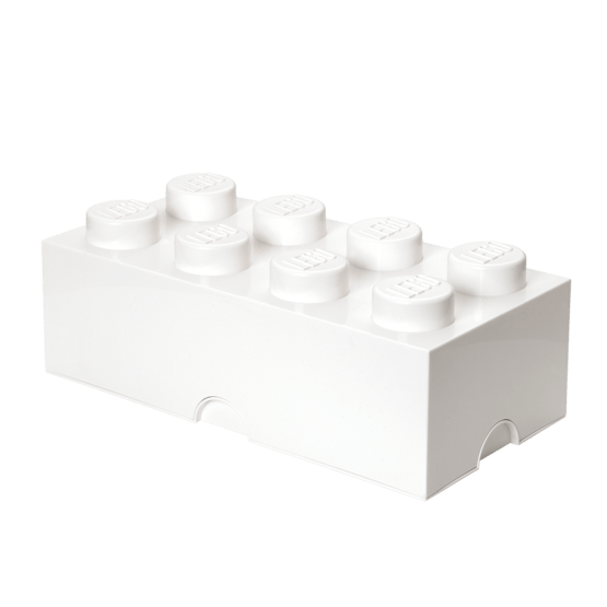 LEGO, Förvaringsbox 8, white