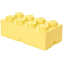 LEGO, Förvaringsbox 8, cool yellow