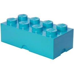 LEGO Förvaringslåda 8 (Turkos)
