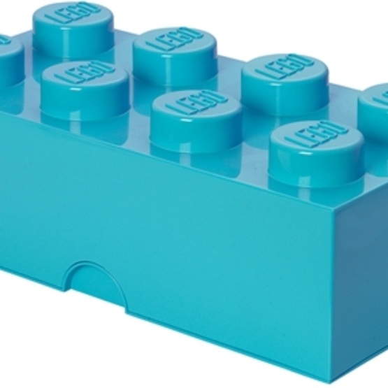 LEGO, Förvaringsbox 8, medium azur