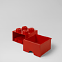 LEGO, Förvaringsbox 4 med lådor, Röd
