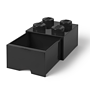 LEGO, Förvaringsbox 4 med lådor, black