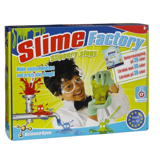 Science4you, Slime Factory - Slippery slugs